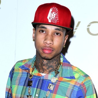 Tyga in Tyga Hosts An Evening at Lavo Nightclub