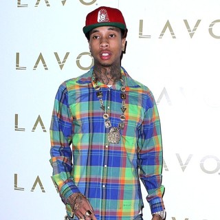 Tyga in Tyga Hosts An Evening at Lavo Nightclub
