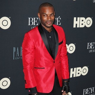 Tyson Beckford in Beyonce: Life Is But a Dream New York Premiere
