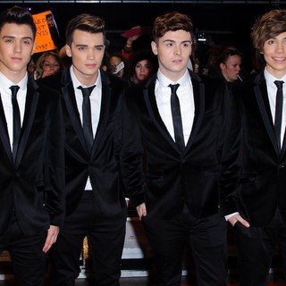 Union J in The Premiere of The Twilight Saga's Breaking Dawn Part II - Arrivals