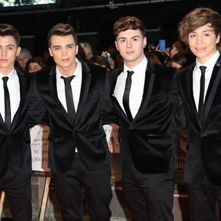 Union J in The Premiere of The Twilight Saga's Breaking Dawn Part II - Arrivals