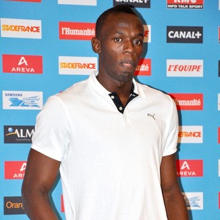Usain Bolt in The Areva Press Conference