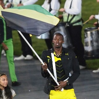 Usain Bolt in The Opening Ceremony of The London 2012 Olympic Games