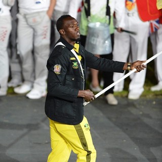 Usain Bolt in The Opening Ceremony of The London 2012 Olympic Games - usain-bolt-opening-london-2012-olympic-games-03