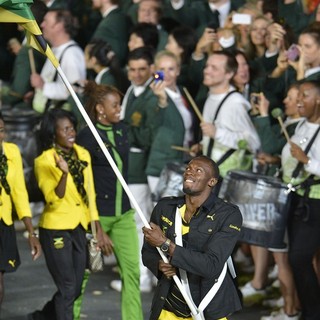 Usain Bolt in The Opening Ceremony of The London 2012 Olympic Games - usain-bolt-opening-london-2012-olympic-games-04