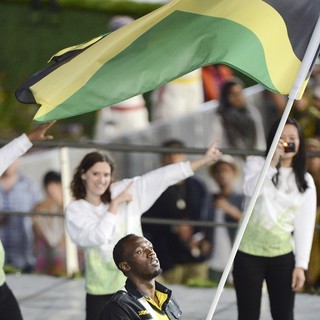 Usain Bolt in The Opening Ceremony of The London 2012 Olympic Games - usain-bolt-opening-london-2012-olympic-games-05