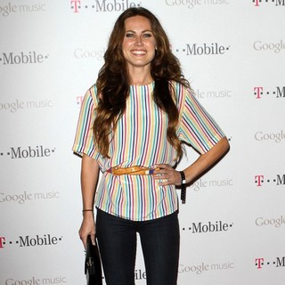 Vail Bloom in Celebrity Magenta Carpet Arrivals at The Launch Party for Google Music Available on T-Mobile
