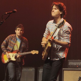 Rostam Batmanglij, Ezra Koenig, Vampire Weekend in Vampire Weekend Perform at Fillmore Miami Beach