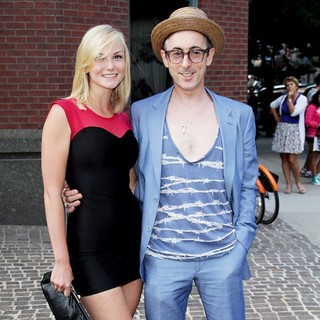 Alan Cumming in Special Screening of The Debt - Outside Arrivals - vanderham-cumming-screening-the-debt-01