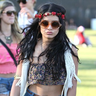 Vanessa Hudgens in Celebrities at The 2012 Coachella Valley Music and Arts Festival - Day 3