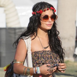 Vanessa Hudgens in Celebrities at The 2012 Coachella Valley Music and Arts Festival - Day 3