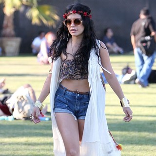 Vanessa Hudgens in Celebrities at The 2012 Coachella Valley Music and Arts Festival - Day 3