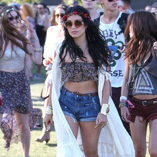 Vanessa Hudgens in Celebrities at The 2012 Coachella Valley Music and Arts Festival - Day 3