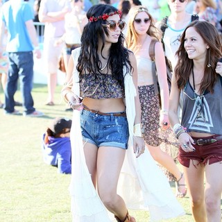 Vanessa Hudgens in Celebrities at The 2012 Coachella Valley Music and Arts Festival - Day 3
