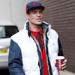 Vanilla Ice at The ITV Studios