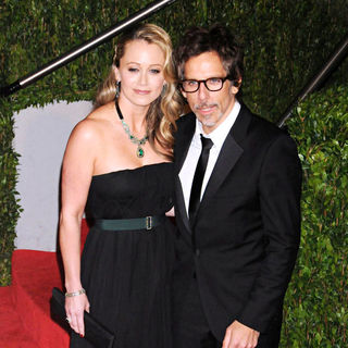 Christine Taylor, Ben Stiller in The 82nd Annual Academy Awards (Oscars) - Vanity Fair Party - Arrivals