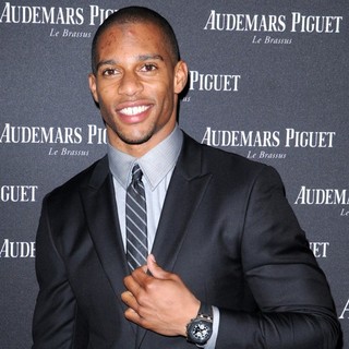 Victor Cruz in Audemars Piguet Celebrates 40 Years of The Royal Oak Exhibition - Arrivals