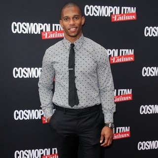 Victor Cruz in The Cosmopolitan for Latinas Premiere