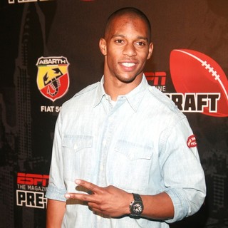 Victor Cruz in ESPN The Magazine Presents The Ninth Annual Pre-Draft Party