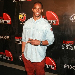 Victor Cruz in ESPN The Magazine Presents The Ninth Annual Pre-Draft Party