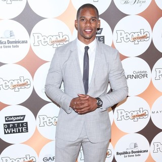 Victor Cruz in People En Espanol 50 Most Beautiful Gala