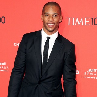 Victor Cruz in The Time 100 Gala - Inside Arrivals