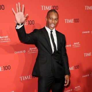 Victor Cruz in The Time 100 Gala - Inside Arrivals