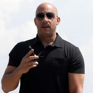 Vin Diesel in A Photocall for Movie Fast and Furious 5: Rio Heist