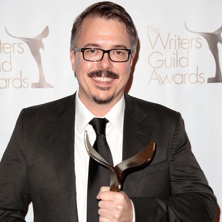 Vince Gilligan in 2013 Writers Guild Awards - Press Room