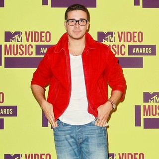 Vinny Guadagnino in 2012 MTV Video Music Awards - Press Room