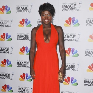 Viola Davis in The 43rd Annual NAACP Awards - Arrivals