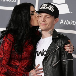 Kat Von D in 55th Annual GRAMMY Awards - Arrivals - von-d-deadmau5-55th-annual-grammy-awards-03