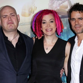 Andy Wachowski, Lana Wachowski, Tom Tykwer in The Cloud Atlas Los Angeles Premiere