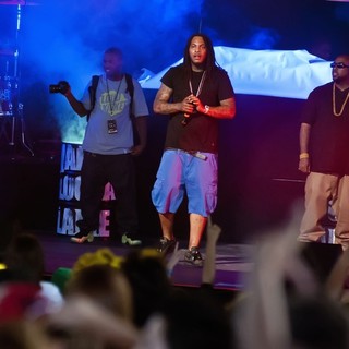 Waka Flocka Flame in Waka Flocka Flame Performs on The Club Paradise Tour