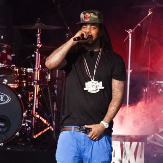 Waka Flocka Flame in Waka Flocka Flame Performs on The Club Paradise Tour