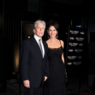 Michael Douglas, Catherine Zeta-Jones in The New York Movie Premiere of 'Wall Street 2: Money Never Sleeps' - Arrivals