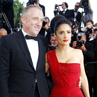 Francois-Henri Pinault, Salma Hayek in 2010 Cannes International Film Festival - Day 3 - 'Wall Street 2: Money Never Sleeps' Premiere