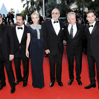 Shia LaBeouf, Oliver Stone, Josh Brolin, Carey Mulligan, Frank Langella, Michael Douglas in 2010 Cannes International Film Festival - Day 3 - 'Wall Street 2: Money Never Sleeps' Premiere