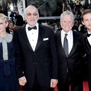 Carey Mulligan, Frank Langella, Michael Douglas, Shia LaBeouf in 2010 Cannes International Film Festival - Day 3 - 'Wall Street 2: Money Never Sleeps' Premiere