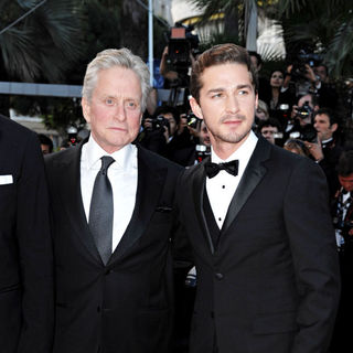 Michael Douglas, Shia LaBeouf in 2010 Cannes International Film Festival - Day 3 - 'Wall Street 2: Money Never Sleeps' Premiere