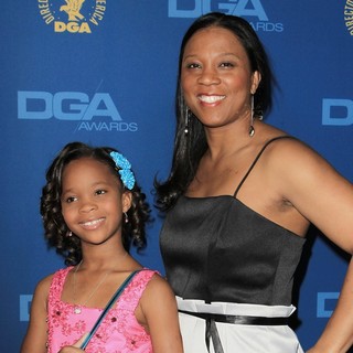 Quvenzhane Wallis, Qulyndreia Wallis in 65th Annual Directors Guild of America Awards - Arrivals