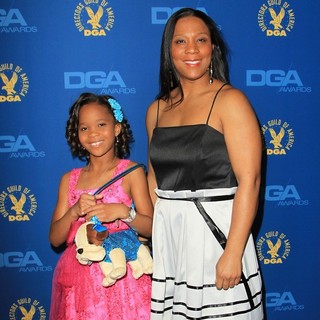 Quvenzhane Wallis, Qulyndreia Wallis in 65th Annual Directors Guild of America Awards - Arrivals