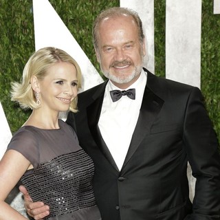 Kayte Walsh, Kelsey Grammer in 2013 Vanity Fair Oscar Party - Arrivals