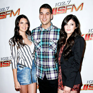 Kendall Jenner, Robert Kardashian, Kylie Jenner in KIIS FM's Wango Tango 2010 - Arrivals