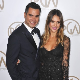 Cash Warren, Jessica Alba in 24th Annual Producers Guild Awards - Arrivals