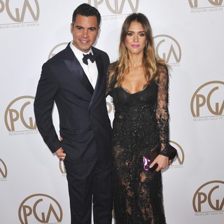 Cash Warren, Jessica Alba in 24th Annual Producers Guild Awards - Arrivals