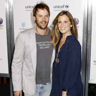 Barry Watson, Tracy Hutson in Sony Cierge and The Richie-Madden Children's Foundation Private Cocktail Event Supporting UNICEF