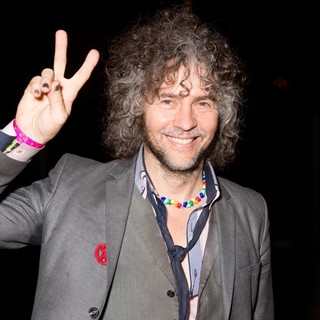 Wayne Coyne, The Flaming Lips in Back Stage at The Fun Fun Fun Festival