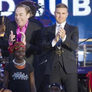 Andrew Lloyd Webber, Gary Barlow in The Diamond Jubilee Concert
