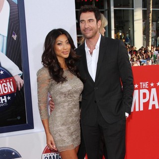 Shasi Wells, Dylan McDermott in Los Angeles Premiere of The Campaign - Arrivals